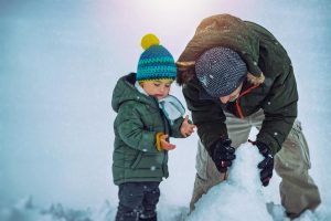 Building a snowman